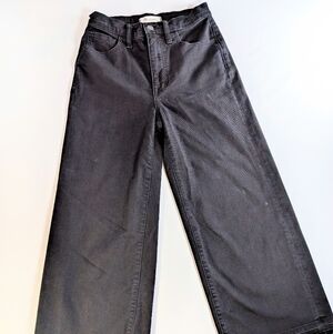 Madewell Wide Leg Crop Jeans